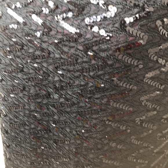 Vintage 1960s Black Sequin Sheath Dress - Picture 2 of 9